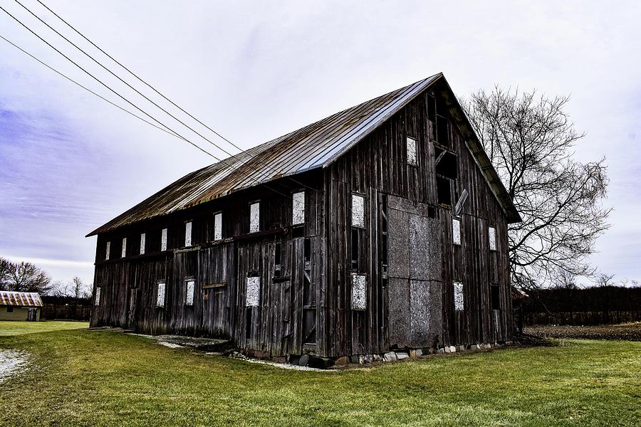 Sheet Metal Roof Barn Photograph By Sarah Ferguson