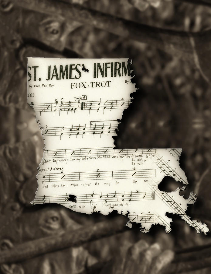 Sheet Music Louisiana Photograph by Eugene Campbell