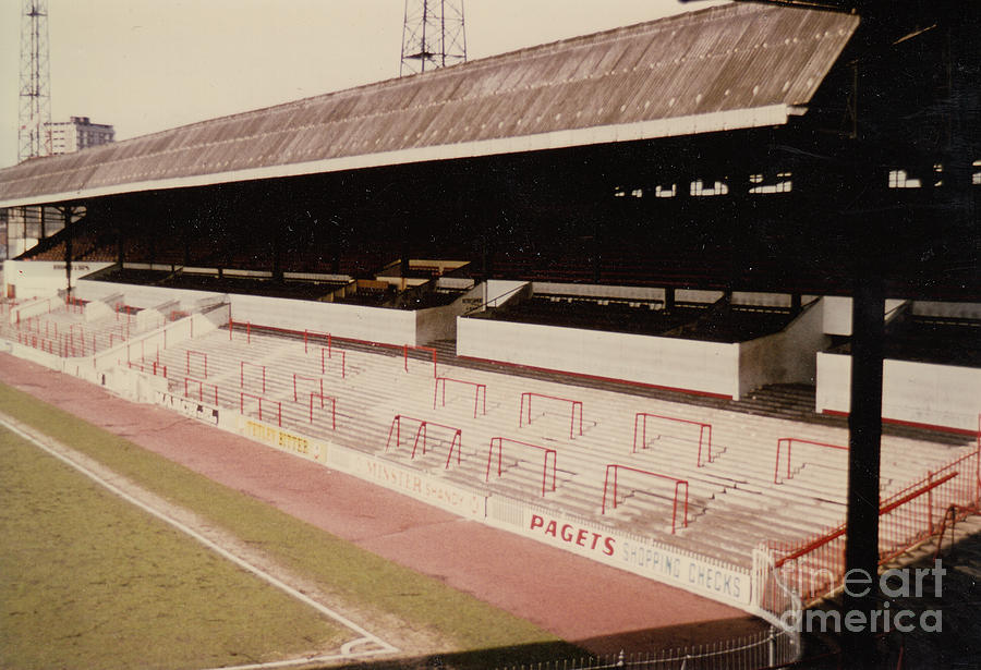 Sheffield United - Bramall Lane - John Street Stand 2 - 1970s Photograph by Legendary Football Grounds