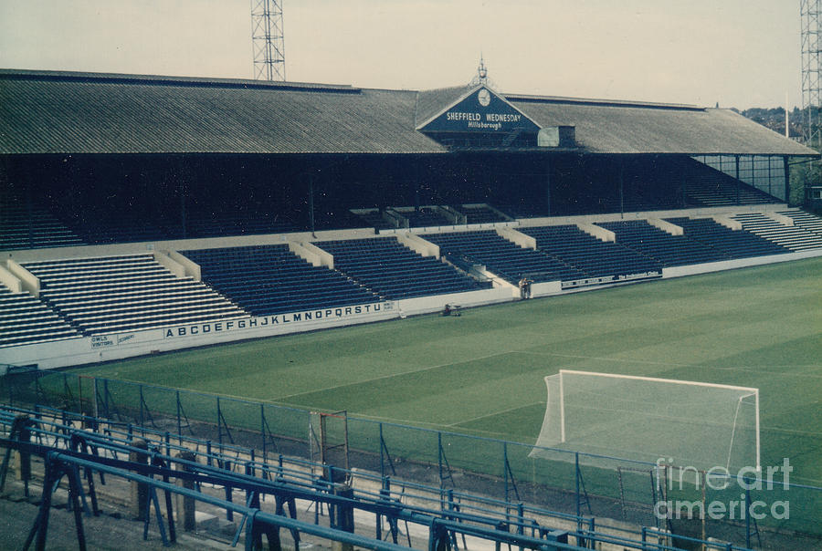 Sheffield Wednesday - Hillsborough - South Stand 3 - Leitch - 1970s Photograph by Legendary Football Grounds