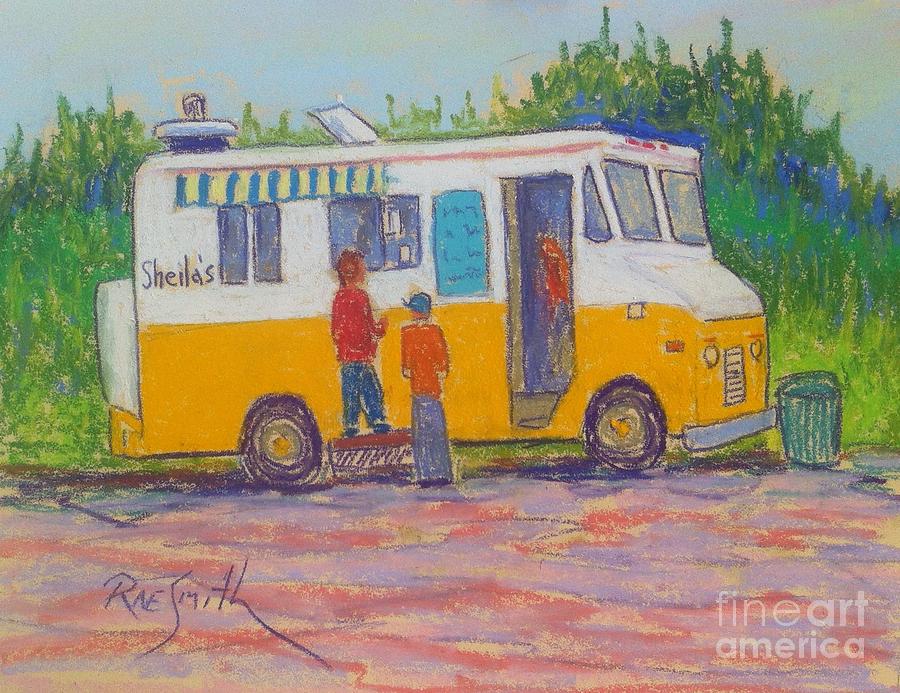 Sheilas Chip Wagon Pastel by Rae  Smith