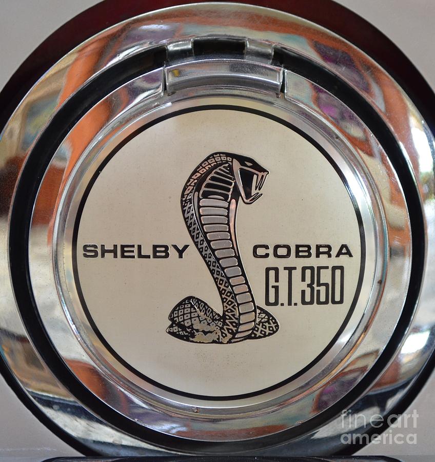 Shelby Cobra Emblem Photograph by Mary Deal