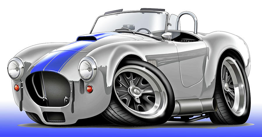 Shelby Cobra White-Blue Car Digital Art by Maddmax - Pixels Shelby Cobra White-Blue Car Digital Art by Maddmax - Pixels