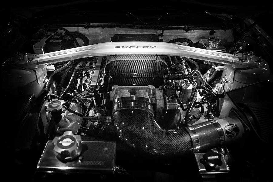 Shelby Engine Photograph by Scott Wyatt