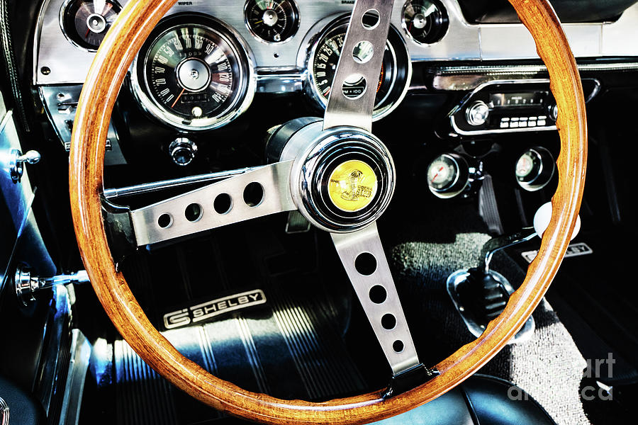 Shelby GT350 Dashboard Photograph by M G Whittingham