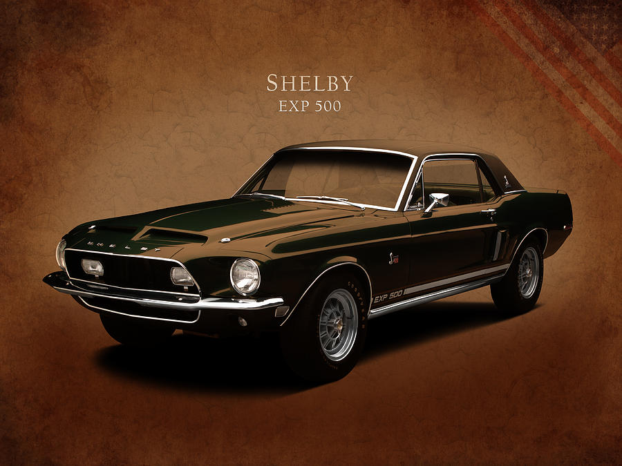 Shelby Mustang Photograph - Shelby Mustang EXP 500 by Mark Rogan