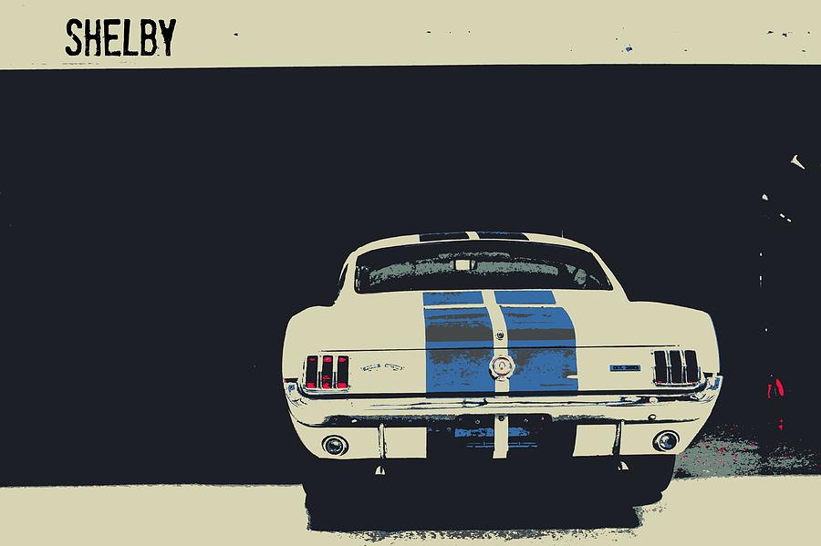 Shelby Mustang Photograph by Steve Natale