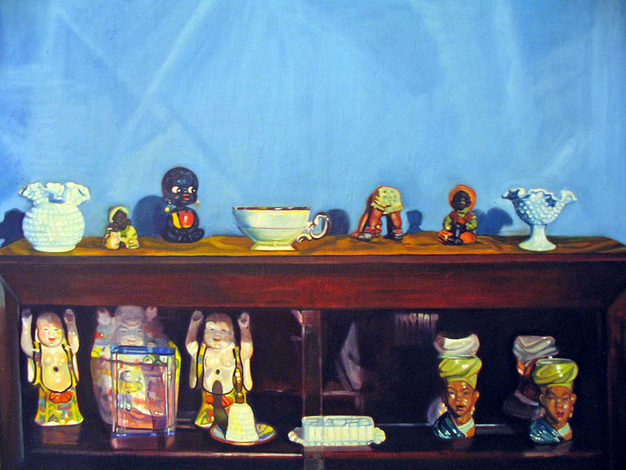 Still Life Painting - Shelf Life by Morris T Howard Still Life Painting - Shelf Life by Morris T Howard