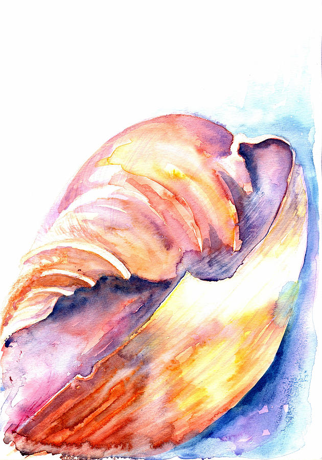 Shell Mouth Painting by Ashley Kujan