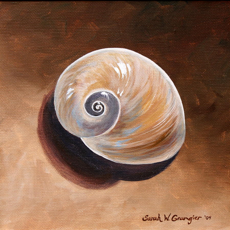 Shell Painting by Sarah Grangier