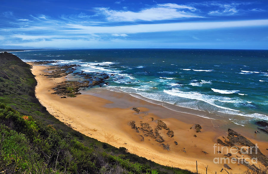Shelley Beach - Australian Coastline Photograph by Kaye Menner