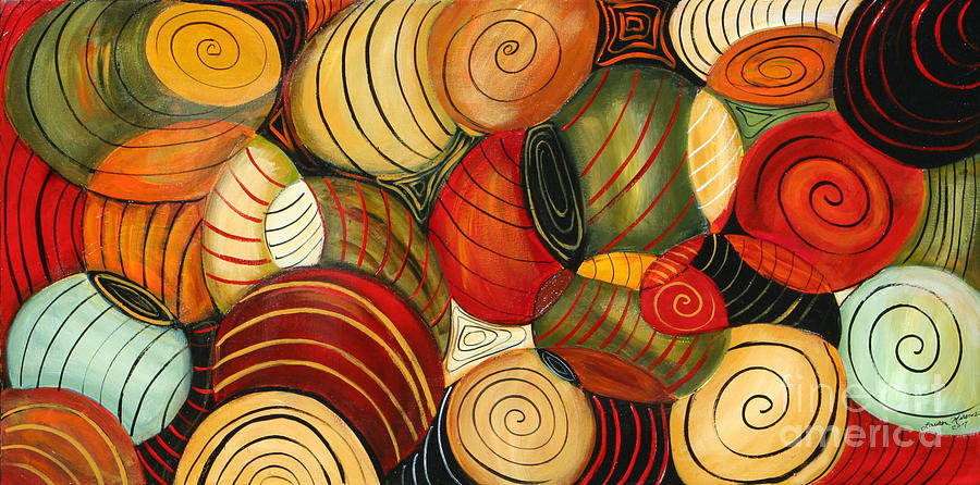 Shells Painting by Lauren  Marems