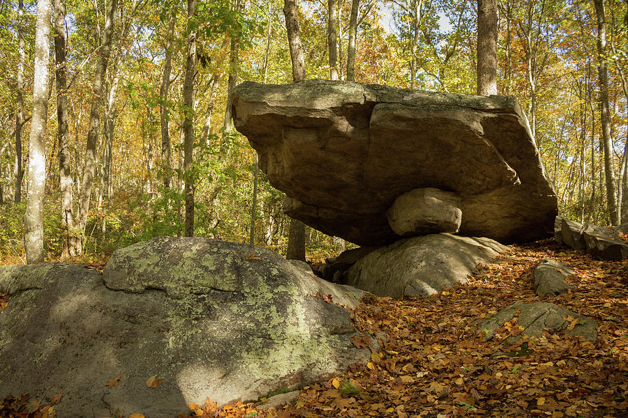 Shelter Rock in Gales Ferry CT Photograph by Kirkodd Photography Of New England