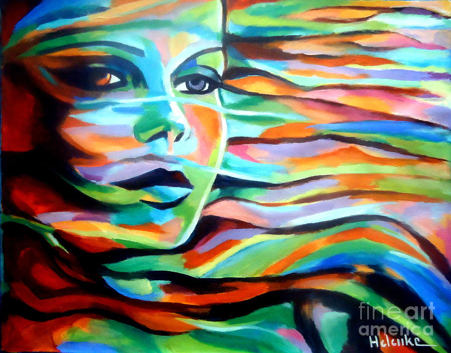 Sheltered by the wind Painting by Helena Wierzbicki