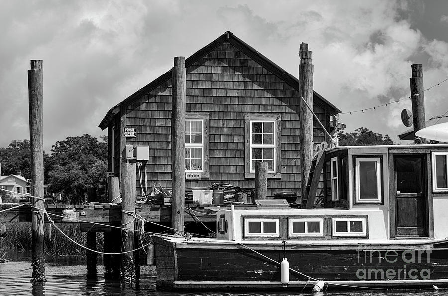 Shem Creek Shimmer Photograph by Dale Powell