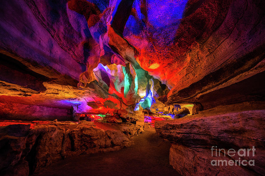 Shenandoah Caverns  Photograph by Michael Ver Sprill
