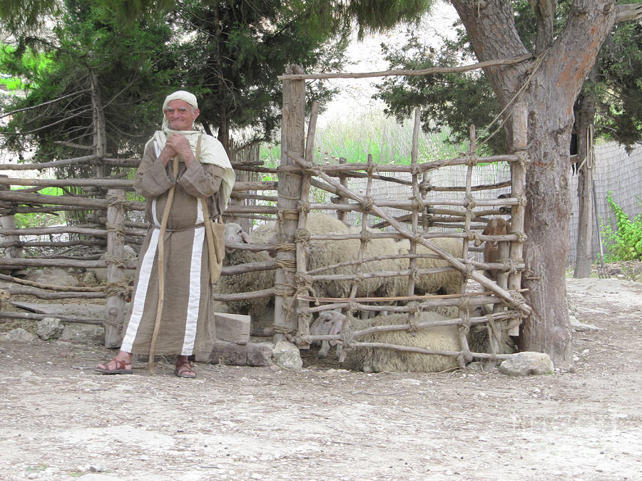 Shepherd in Nazareth Photograph by Donna L Munro