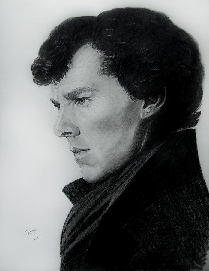 Sherlock Drawing by Gracja Waniewska - Pixels