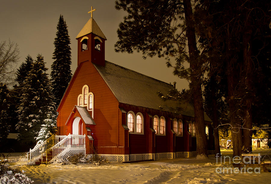 Sherman Chapel Photograph by Idaho Scenic Images Linda Lantzy