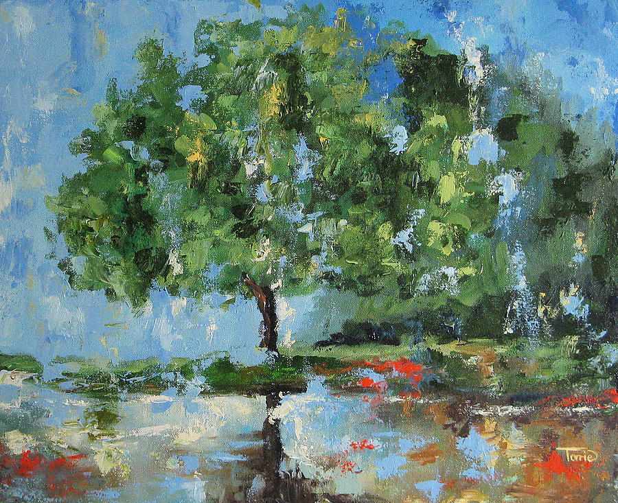 Sherrys Rain Painting by Torrie Smiley