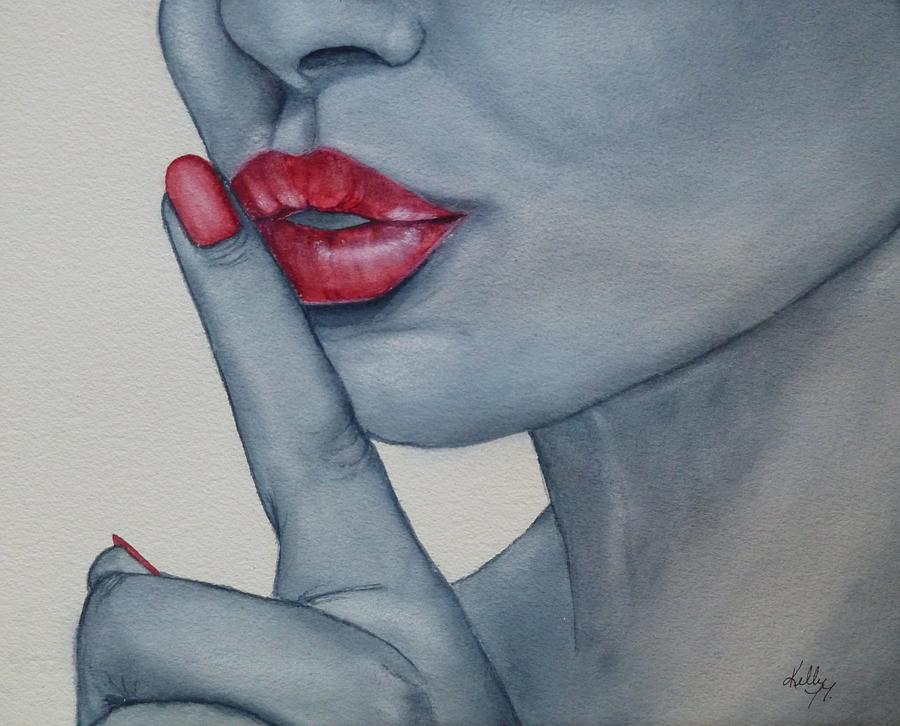 Shhh Whisper Painting By Kelly Mills