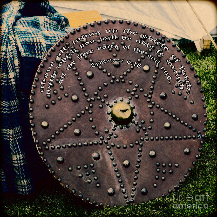 Shield Of Faith Photograph by Diane Macdonald