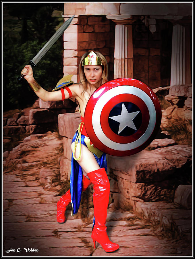 Shield Of Truth Sword Of Justice Photograph by Jon Volden Shield Of Truth Sword Of Justice Photograph by Jon Volden