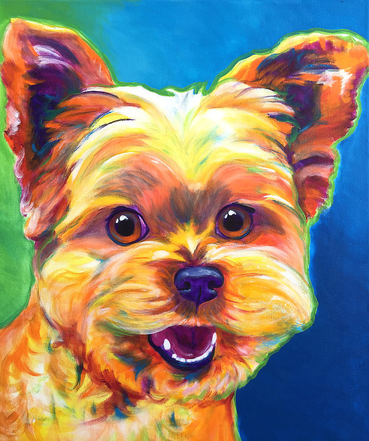 Shih Tzu - Boba Painting by Dawg Painter