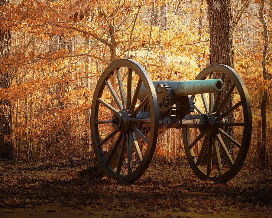 Shiloh Civil War Cannon Photograph by TnBackroadsPhotos 