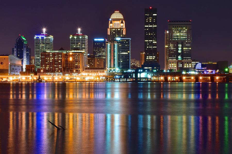 Shimmering Lights of Louisville Photograph by Frozen in Time Fine Art Photography