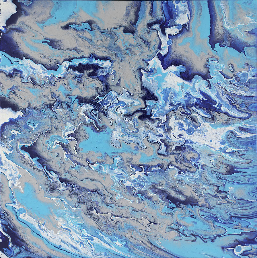 Shimmering Waters Painting by Tamara Nelson