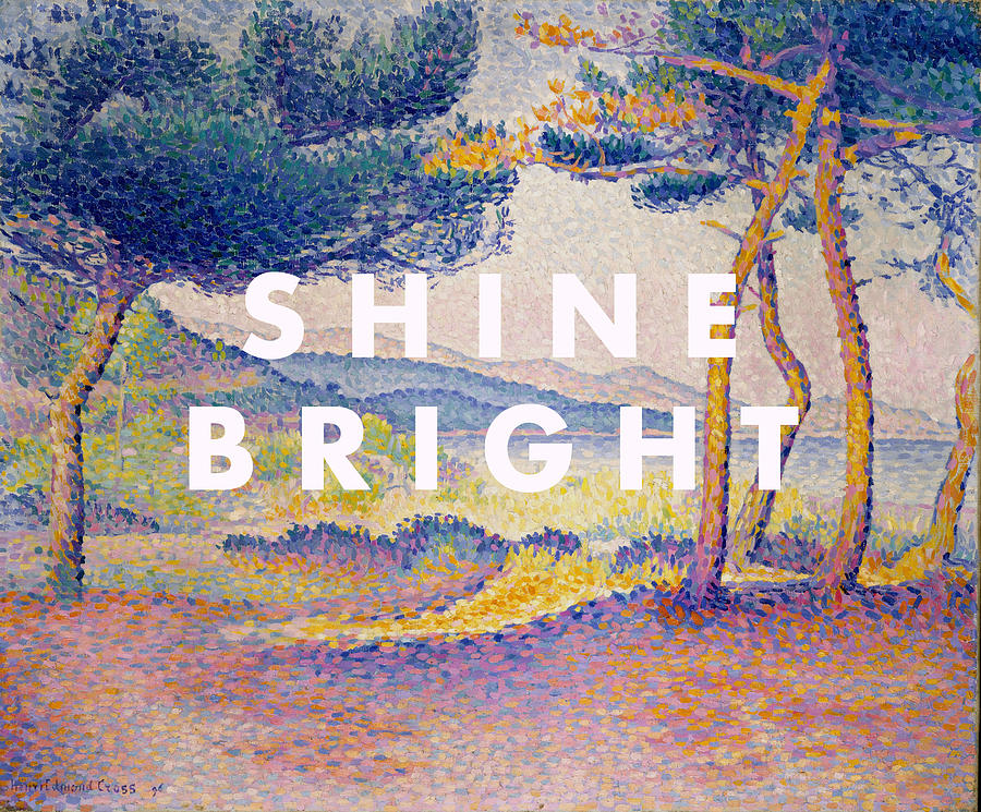 Shine Bright Print Digital Art by Georgia Clare