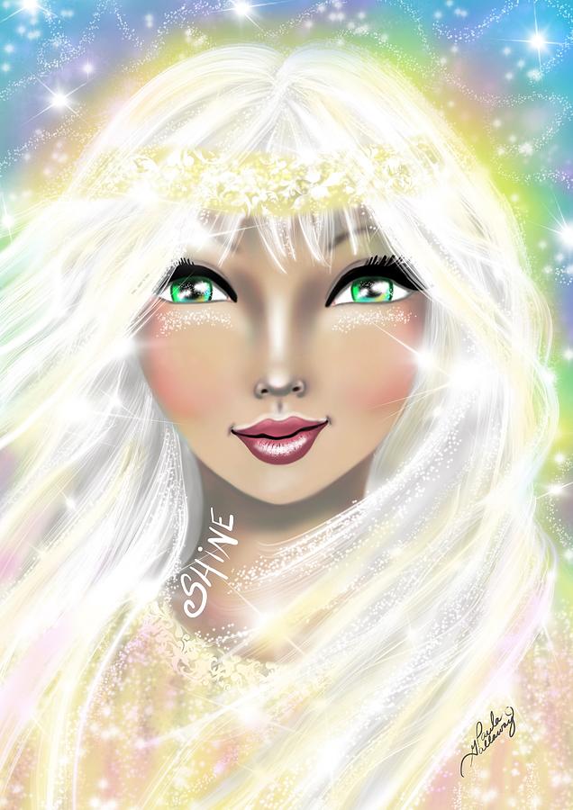 Shine Digital Art by Paula Gallaway