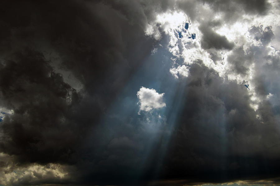 Clouds Photograph - Shine by William Pullaro Jr