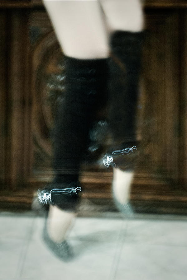 fire shining shoes