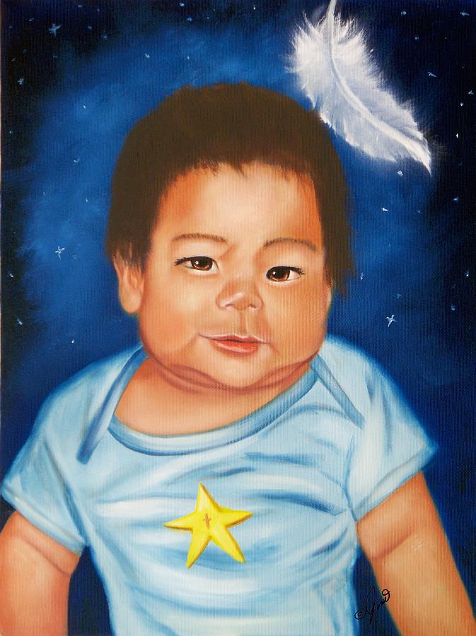 Shining Star Painting by Joni McPherson
