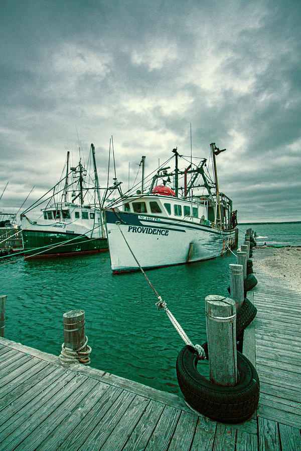 Shinnecock Fishing Vessels Photograph by Robert Seifert