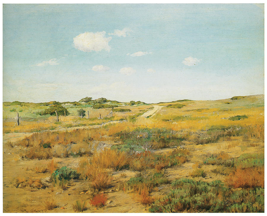William Merritt Chase Painting - Shinnecock Hills by William Merritt Chase