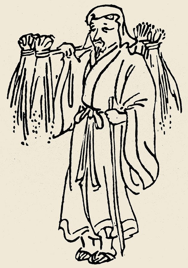 Shinto Deity: Inari Photograph by Granger