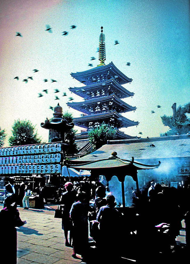 Shinto Shrine Photograph by Dennis Cox