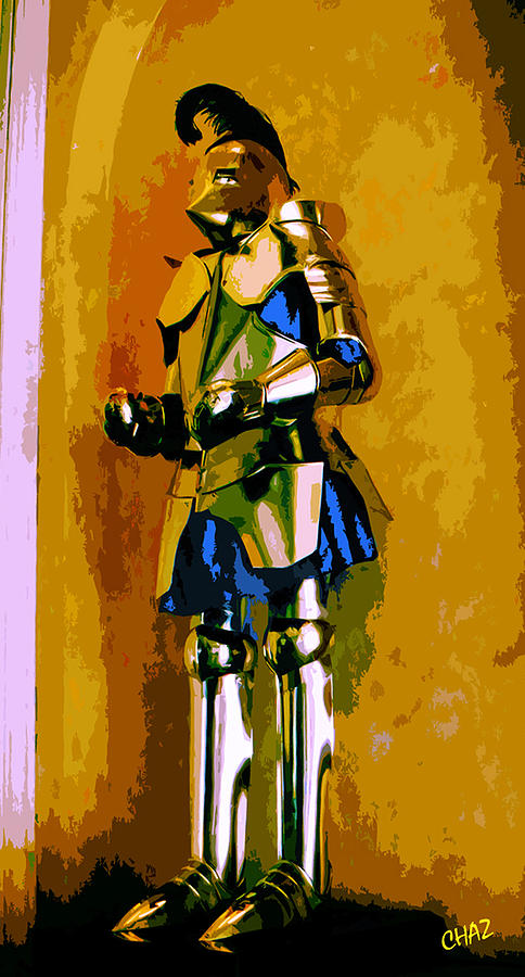 Shiny Knight Painting by CHAZ Daugherty