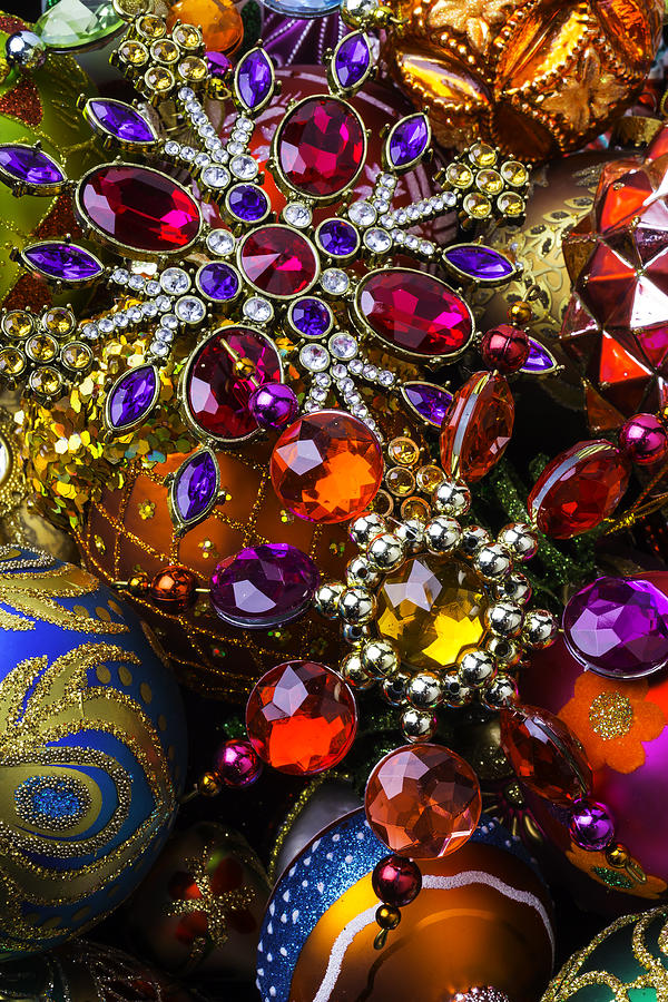 Shiny Ornaments Photograph by Garry Gay