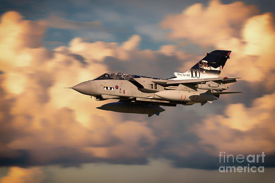 Tornado Digital Art - Shiny Two by Airpower Art
