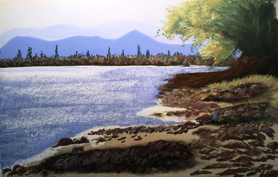 Shiny Waters Pastel by Michele Turney