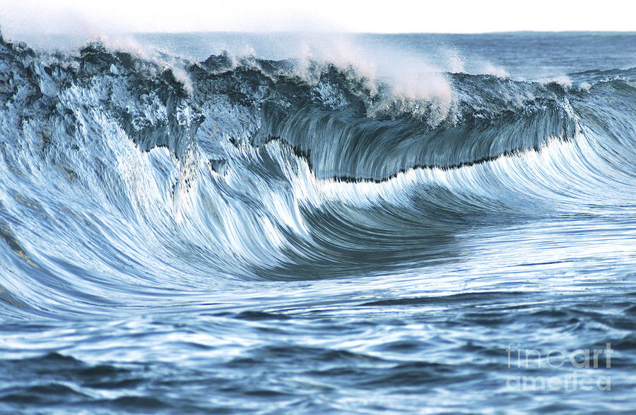 Shiny Wave Photograph by Vince Cavataio - Printscapes
