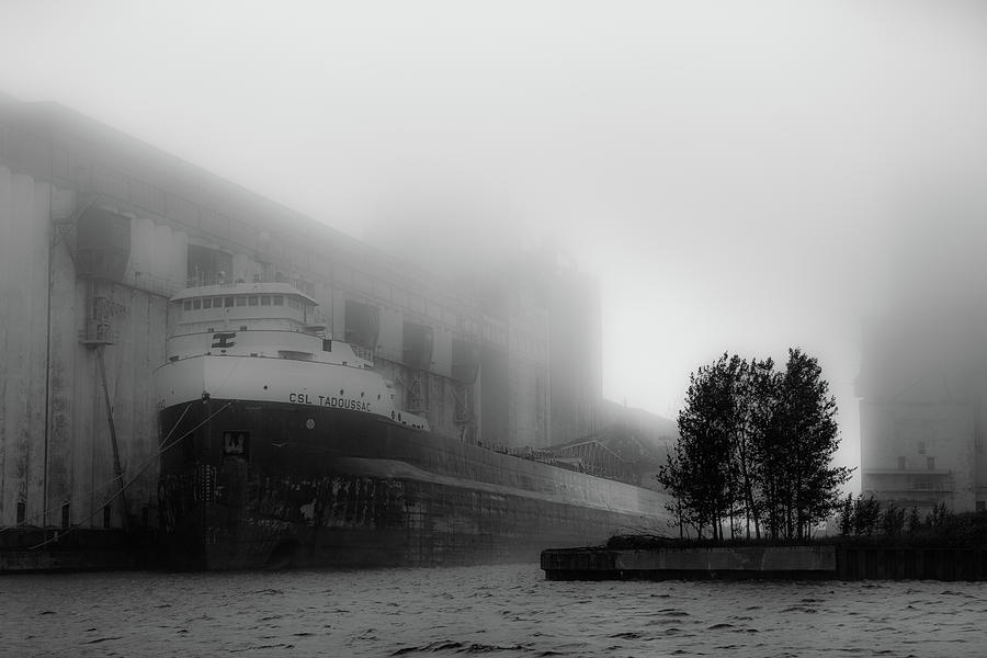 Ship Photograph - Ship In The Mist by Linda Ryma Ship Photograph - Ship In The Mist by Linda Ryma