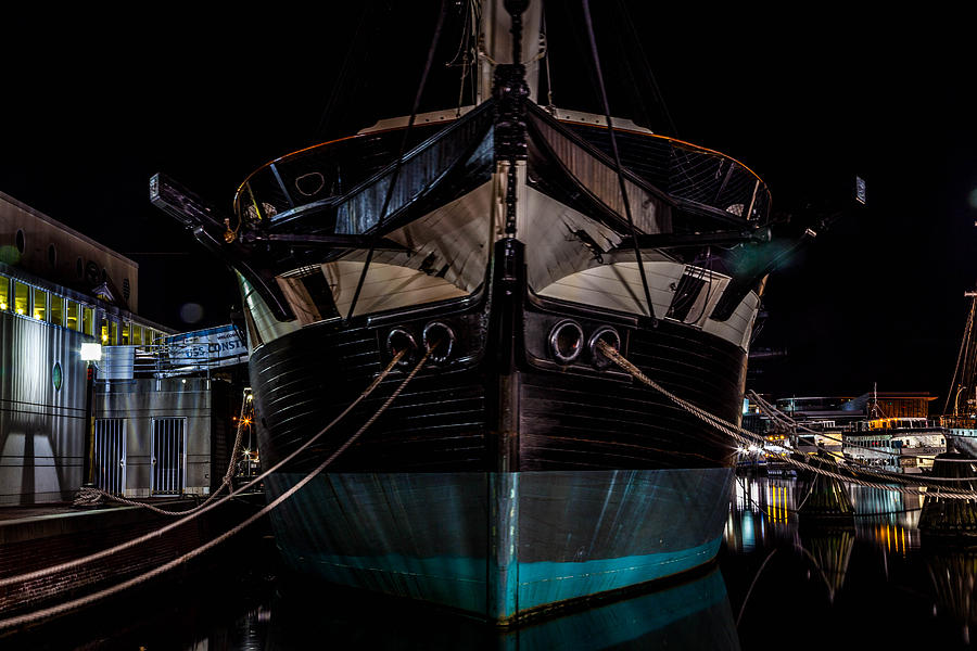 Rope Photograph - Ship of Yesteryear by Brandon Cunnigham