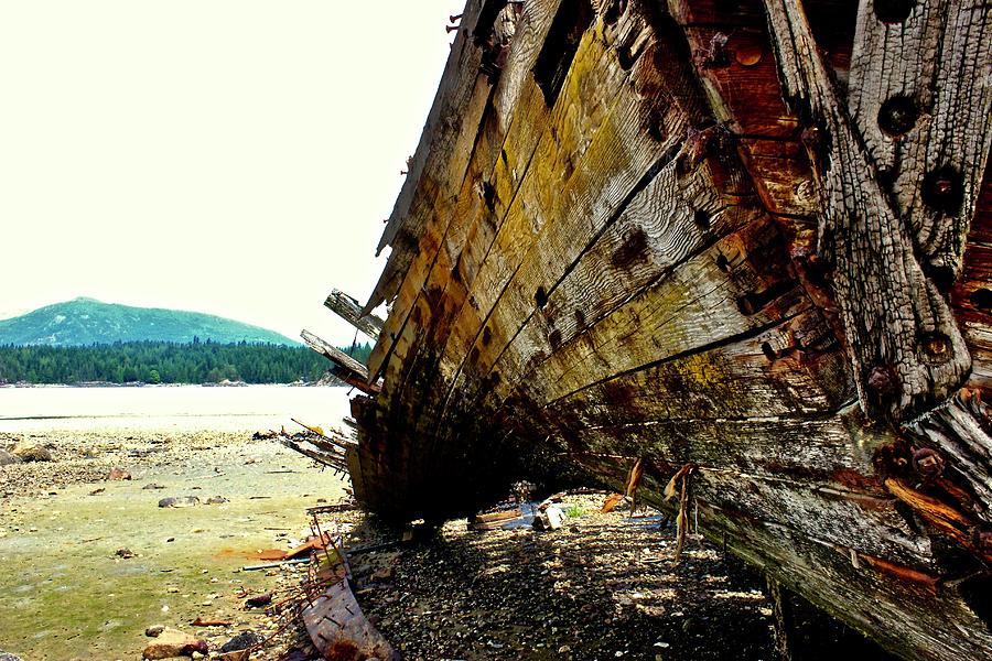 Ship Wreck 2 Photograph by Brian Sereda