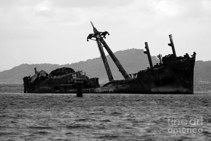 Ship Wreck Photograph by Robert Wilder Jr