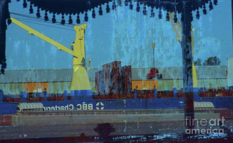 Shipping Reflections Photograph by Randall Weidner